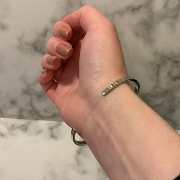 Silver Engraved ‘Enjoy The Journey’ Braclet - Picture 3 of 14